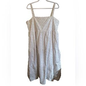 Vineyard Vines NWT MINI SAIL SMOCKED DRESS WHITE CAP XL Lined‎ Beach Preppy